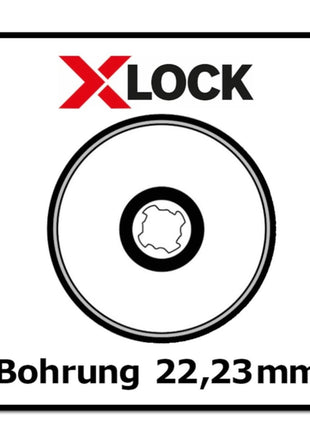 Bosch X-LOCK Diamant Metallscheiben Trennscheibe 125 x 22,23 mm ( 2608900533 ) Expert 1 Stk. für X-LOCK Winkelschleifer - Toolbrothers