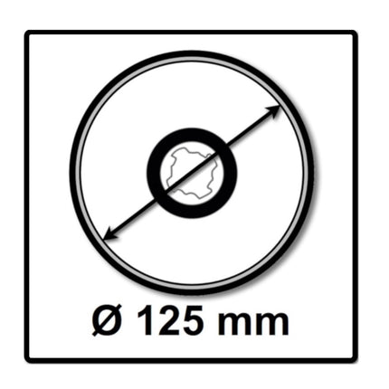 Bosch Expert X-LOCK Standard  for Metal Schruppscheibe 125 x 22,23 mm 10 Stk. ( 10x 2608619366 ) Gekröpfte Schruppscheibe - Toolbrothers