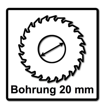 Festool Kreissägeblatt 4x Laminate/HPL HW 160 x 1,8 x 20 TF52 ( 4x 205554 ) für Tauchsägen TS 55 F, TSC 55 K & Handkreissägen HK 55, HKC 55 - Toolbrothers