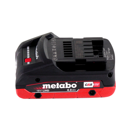 Metabo SB 18 LTX BL Q I Akumulatorowa wiertarko-wkrętarka udarowa 18 V 130 Nm bezszczotkowa + 1x akumulator 4,0 Ah + metaBOX - bez ładowarki