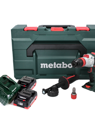 Metabo SB 18 LTX BL Q I Perceuse-visseuse à percussion sans fil 18 V 130 Nm Brushless + 2x batterie 4,0 Ah + chargeur + metaBOX