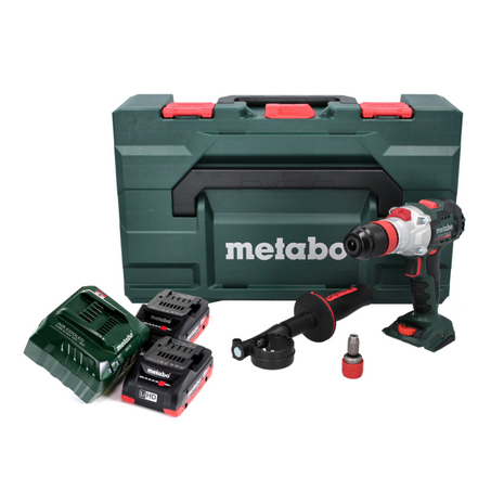 Metabo SB 18 LTX BL Q I Akumulatorowa wiertarko-wkrętarka udarowa 18 V 130 Nm bezszczotkowa + 2x akumulator 4,0 Ah + ładowarka + metaBOX