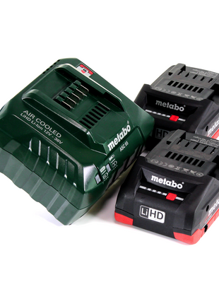 Metabo SB 18 LTX BL Q I Perceuse-visseuse à percussion sans fil 18 V 130 Nm Brushless + 2x batterie 4,0 Ah + chargeur + metaBOX