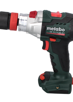 Taladro percutor a batería Metabo SB 18 LTX BL QI 18 V 130 Nm sin escobillas + 2 baterías 5,5 Ah + cargador + metaBOX