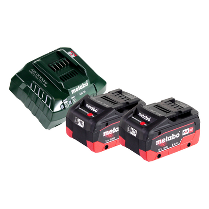 Metabo SB 18 LTX BL Q I Akumulatorowa wiertarko-wkrętarka udarowa 18 V 130 Nm bezszczotkowa + 2x akumulator 8,0 Ah + ładowarka + metaBOX