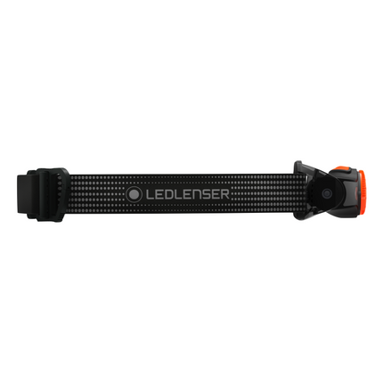 Ledlenser MH5 LED Stirnlampe 400 lm IPX4 Schwarz / Orange ( 502143 ) + 1x Akku + 1x Ladekabel