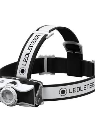 Ledlenser MH7 LED Câble de charge 600 lm IPX4 Blanc / Noir ( 500990 ) + 1x Batterie + Câble chargeur