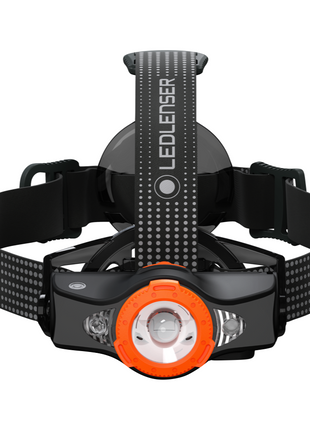 Linterna frontal LED Ledlenser MH11 1000 lm IPX4 negro / naranja (502166) + 1x batería + 1x cable de carga