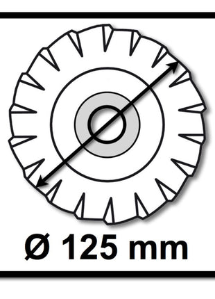 Mirka Abranet Max Disque à lamelles T29 125 mm 22 mm ALOX 80 10 pièces (10x 8896700180) disque dentelé pour aluminium, matériaux composites, peinture