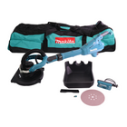 Makita DSL 800 ZX Ponceuse pour cloison sèche sans fil 225 mm 18 V sans balai + Sac + Accessoires - sans batterie, sans chargeur