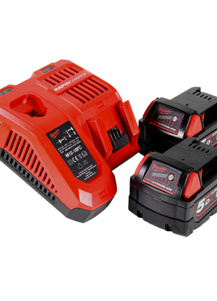 Milwaukee M18 BLID2-502FC Akku Schlagschrauber 18 V 180 Nm 1/4" Brushless + 2x Akku 5,0 Ah + Ladegerät - Toolbrothers