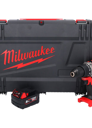 Milwaukee M18 BLPD2-501X Akku Schlagbohrschrauber 18 V 82 Nm Brushless + 1x Akku 5,0 Ah + HD Box - ohne Ladegerät - Toolbrothers