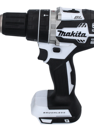 Makita DHP 484 RM1J W perceuse à percussion sans fil 18 V 54 Nm sans balais blanc + 1x batterie 4,0 Ah + chargeur + Makpac