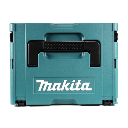 Makita DHP 484 RTJ W akumulatorowa wiertarko-wkrętarka udarowa 18 V 54 Nm bezszczotkowa biała + 2x akumulator 5,0 Ah + ładowarka + Makpac