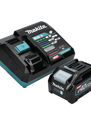 Makita RS 002 GM1 Akku Handkreissäge 40 V max. 260 mm Brushless + 1x Akku 4,0 Ah + Ladegerät