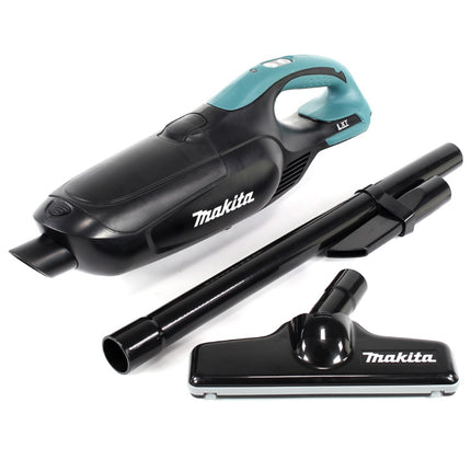 Makita DCL 182 ZB Akku Staubsauger 18 V Schwarz + 1x Zyklon Abscheidervorsatz + 2x Vlies Filterbeutel - ohne Akku, ohne Ladegerät