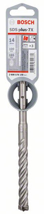 Bosch Hammerbohrer SDS-plus 7X Bohrer 14x100x165mm Carbide ( 2608576158 ) PGM zertifiziert