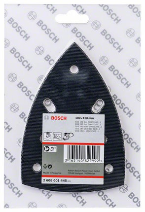 Bosch Delta Schleifplatte 100 x 150 mm ( 2608601445 ) Schleifteller Klett für Schwingschleifer GSS 18V-10 / GSS 140-1 A / GSS 160 Multi / GSS 160-1 A / GSS Delta 1-A Professional - Toolbrothers