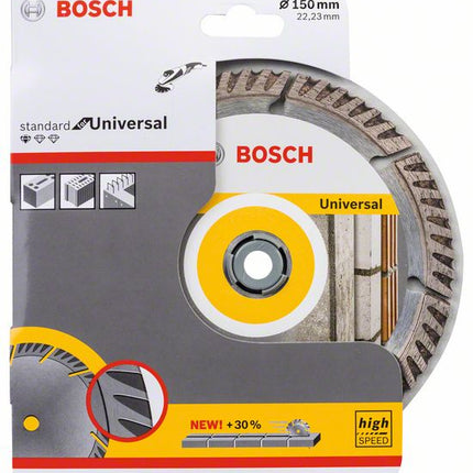 Bosch Standard for Universal Diamanttrennscheibe 150 x 22,23 mm ( 2608615061 ) - Toolbrothers