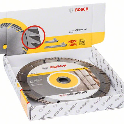Bosch Standard Universal Diamant Trennscheibe 230 x 22,23 mm 10 Stk. ( 2608615066 ) für Beton - Toolbrothers