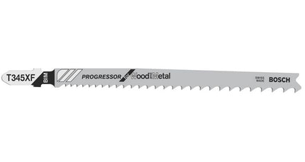 Bosch T 345 XF Stichsägeblätter Progressor for Wood and Metal 5 Stk. 132 mm ( 2608634994 ) - Toolbrothers