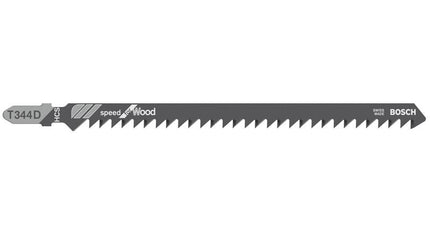 Bosch T 344 D Stichsägeblätter Speed for Wood 5 Stk. 152 mm ( 2608633A34 ) - Toolbrothers