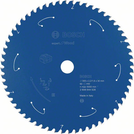 Bosch Kreissägeblatt Expert for Wood 305 x 1,6 x 30 mm 60 Zähne für Holz ( 2608644528 ) - Toolbrothers