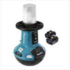 Akumulatorowy naświetlacz LED Makita DML 810 F 18 / 36 V ( 2 x 18 V ) 5500 lm IP54 + 2x akumulator 3,0 Ah - bez ładowarki