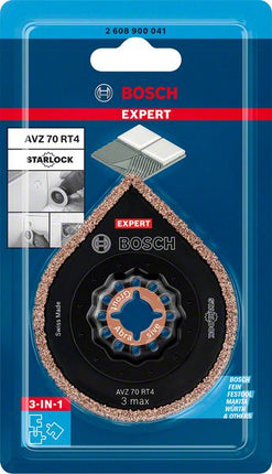 Bosch EXPERT 3 Max AVZ 70 RT4 zdzierak do zapraw Starlock 87 x 70 mm 1 szt. ( 2608900041 ) do zapraw z węglików spiekanych - następca 2608661757