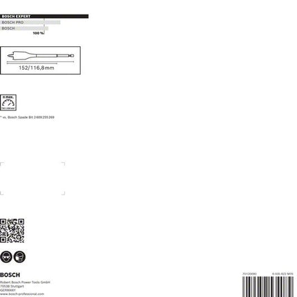 Zestaw frezów płaskich Bosch EXPERT SelfCut Speed 16 - 32 mm 7 szt. ( 2608900334 ) do drewna - następca 2608587009