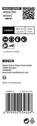 Bosch EXPERT Thick Tough Metal S 1255 CHC Brzeszczot do piły szablastej 300 mm 10 szt. ( 2608900372 ) Carbide Technology