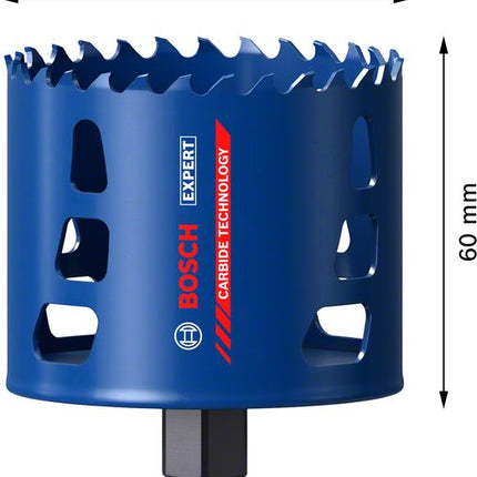 Otwornica Bosch EXPERT Tough Material 80 x 60 mm ( 2608900437 ) Technologia węglikowa