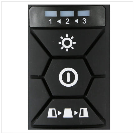 Akumulatorowy naświetlacz LED Makita DML 810 PF 18 / 36 V ( 2 x 18 V ) 5500 lm IP54 + 2x akumulator 3,0 Ah + podwójna ładowarka