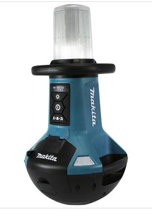 Makita DML 810 PG Akku LED Flächenlicht 18 / 36 V ( 2 x 18 V ) 5500 lm IP54 + 2x Akku 6,0 Ah + Doppelladegerät