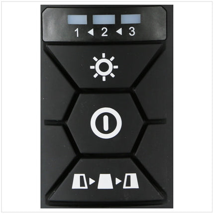 Akumulatorowy naświetlacz LED Makita DML 810 PG 18 / 36 V ( 2 x 18 V ) 5500 lm IP54 + 2x akumulator 6,0 Ah + podwójna ładowarka