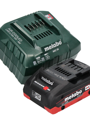 Metabo SB 18 LTX BL I Akumulatorowa wiertarko-wkrętarka udarowa 18 V 130 Nm bezszczotkowa + 1x akumulator 4,0 Ah + ładowarka + metaBOX