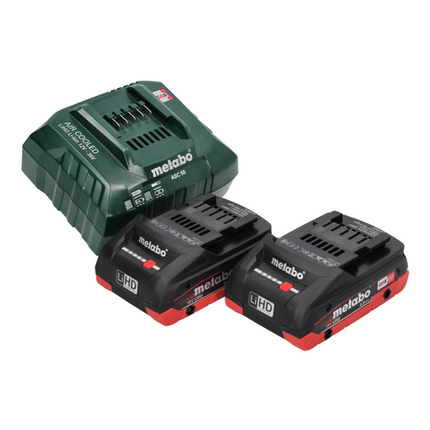 Metabo SB 18 LTX BL I Akumulatorowa wiertarko-wkrętarka udarowa 18 V 130 Nm bezszczotkowa + 2x akumulator 4,0 Ah + ładowarka + metaBOX