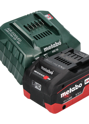 Metabo SB 18 LTX BL I taladro percutor a batería 18 V 130 Nm sin escobillas + 1x batería 5,5 Ah + cargador + metaBOX