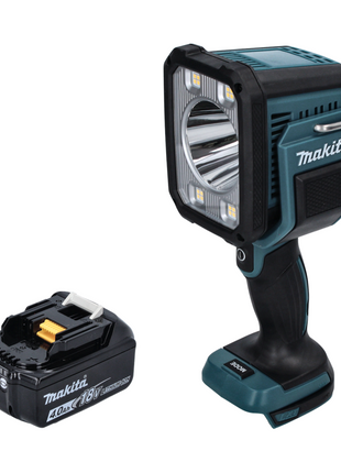 Makita DML 812 M1 Lampe torche à LED 18 V 1250 lm + 1x batterie 4,0 Ah - sans chargeur