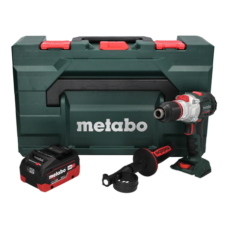 Metabo SB 18 LTX BL I Akumulatorowa wiertarko-wkrętarka udarowa 18 V 130 Nm bezszczotkowa + 1x akumulator 8,0 Ah + metaBOX - bez ładowarki