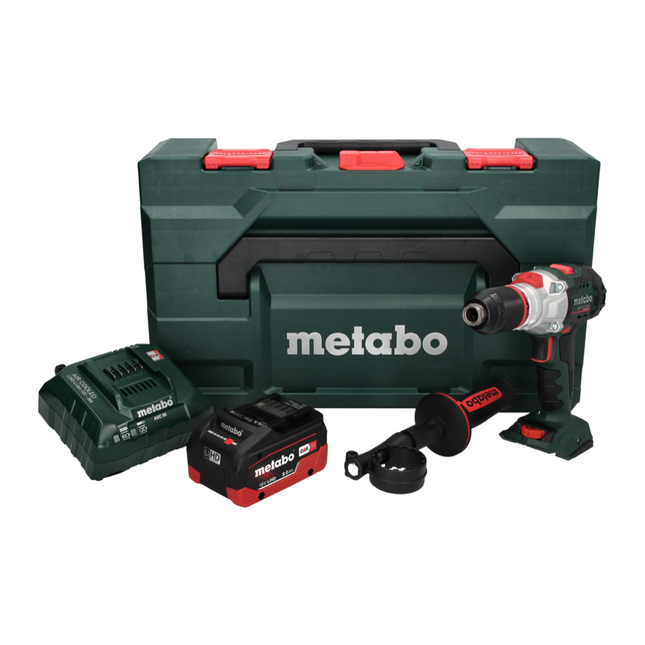 Metabo SB 18 LTX BL I Akumulatorowa wiertarko-wkrętarka udarowa 18 V 130 Nm bezszczotkowa + 1x akumulator 8,0 Ah + ładowarka + metaBOX