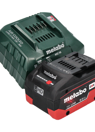 Metabo SB 18 LTX BL I Akku Schlagbohrschrauber 18 V 130 Nm Brushless + 1x Akku 8,0 Ah + Ladegerät + metaBOX