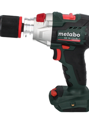 Metabo SB 18 LTX BL I Akumulatorowa wiertarko-wkrętarka udarowa 18 V 130 Nm bezszczotkowa + 2x akumulator 8,0 Ah + ładowarka + metaBOX