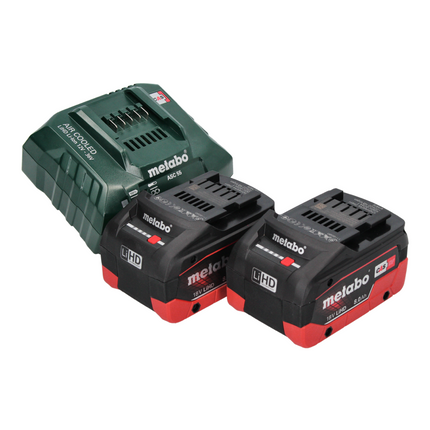 Metabo SB 18 LTX BL I Akumulatorowa wiertarko-wkrętarka udarowa 18 V 130 Nm bezszczotkowa + 2x akumulator 8,0 Ah + ładowarka + metaBOX