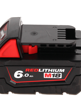 Milwaukee M18 NRG-601 Starter Set 1x Akku 18 V 6,0 Ah / 6000 mAh ( 4932451244 ) + M12-18 FC Schnell Ladegerät ( 4932451079 )