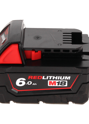 Milwaukee M18 NRG-602 Starter Set 2x Akku 18 V 6,0 Ah / 6000 mAh ( 2x 4932451244 ) + M12-18 FC Schnell Ladegerät ( 4932451079 )