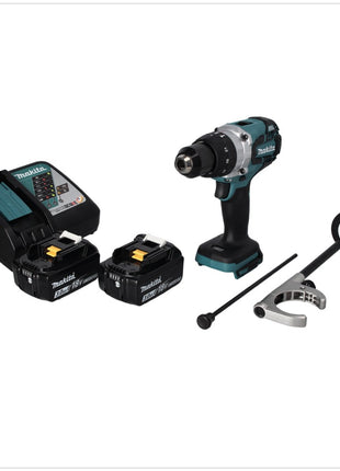 Makita DHP 481 RF Akku Schlagbohrschrauber 18 V 115 Nm Brushless + 2x Akku 3,0 Ah + Ladegerät - Toolbrothers