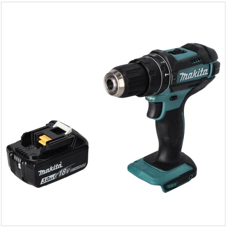 Makita DHP 482 F1 Akku Schlagbohrschrauber 18 V 62 Nm + 1x Akku 3,0 Ah - ohne Ladegerät - Toolbrothers