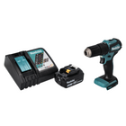 Makita DHP 483 RT1 Akku Schlagbohrschrauber 18 V 40 Nm Brushless + 1x Akku 5,0 Ah + Ladegerät