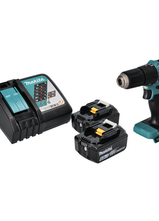 Makita DHP 483 RG Akku Schlagbohrschrauber 18 V 40 Nm Brushless + 2x Akku 6,0 Ah + Ladegerät